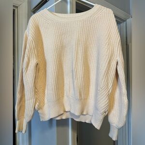 GAP Cream Women's Crew Neck Sweater